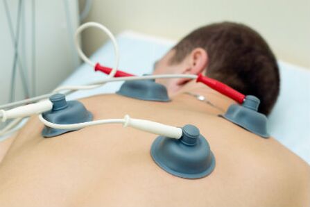 Électrothérapie à ostéochondose cervicale
