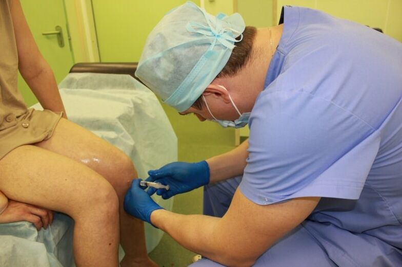Les injections intra-articulaires sont le dernier recours en cas de blessures très graves au genou